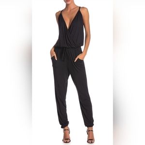NWT GO COUTURE Drawstring Sleeveless Jumpsuit